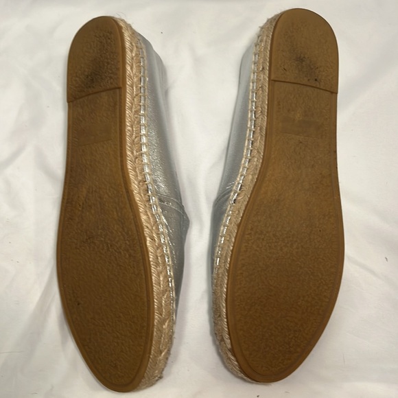 YSL Saint Laurent Silver Espadrille size 39 - Picture 5 of 5